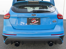 Cargar imagen en el visor de la galería, aFe Takeda 3in 304 SS Axle-Back Exhaust System w/ Black Tip 16-18 Ford Focus RS 2.3L (t)