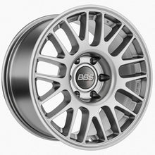 Cargar imagen en el visor de la galería, BBS TS-M 20x9in - 6x135 - 87.1 CB - ET0 - Satin Silver Wheel