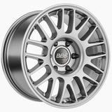 BBS TS-M 18x9in - 6x139.7 - 106.1 CB - ET12 - Satin Silver Wheel