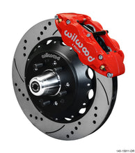 Cargar imagen en el visor de la galería, Wilwood Narrow Superlite 6R Front Big Brake Kit 14.00in SRP Drilled and Slotted Rotor - Red