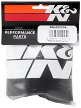 Load image into Gallery viewer, K&amp;N Air Filter Wrap - Black - 4.313in Base ID x 4.75in Top ID x 6.75in H