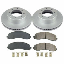 Cargar imagen en el visor de la galería, Power Stop 19-22 Ram 3500 Front Z17 Coated Brake Kit