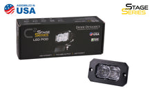 Cargar imagen en el visor de la galería, Diode Dynamics Stage Series 2 In LED Pod Sport - White Flood Flush RBL Each