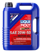 Cargar imagen en el visor de la galería, LIQUI MOLY 5L Touring High Tech Motor Oil SAE 20W50 - Single