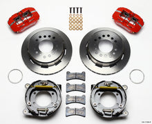 Cargar imagen en el visor de la galería, Wilwood Dynapro Low-Profile 11.00in P-Brake Kit - Red Ford 8.8 w/2.50in Offset-5 Lug