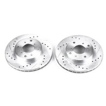 Load image into Gallery viewer, Power Stop 98-99 Acura CL Front Evolution Drilled &amp; Slotted Rotors - Pair