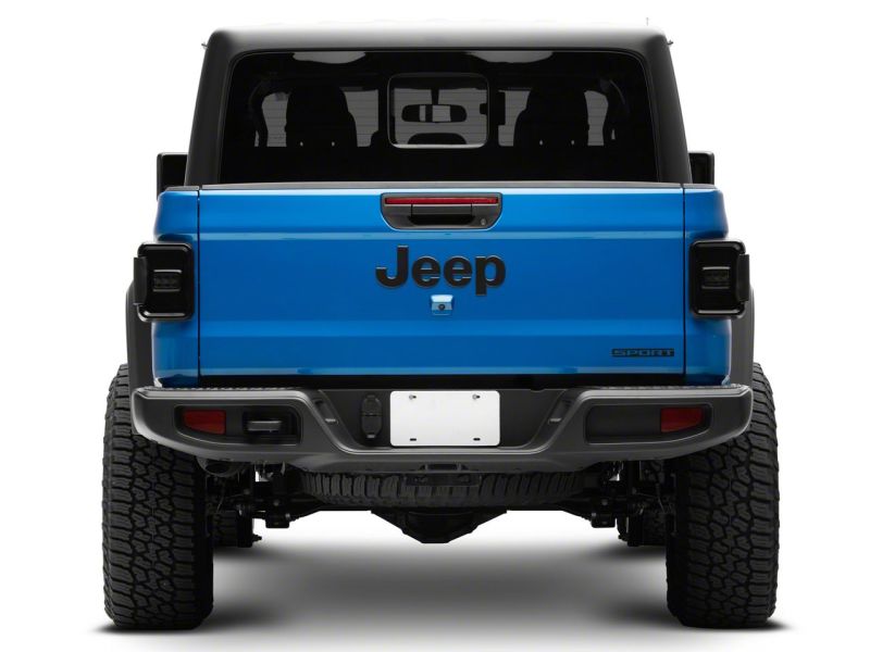 Raxiom 20-23 Jeep Gladiator JT w/ Factory Halogen LED Tail Lights- Black Housing (Smoked Lens)