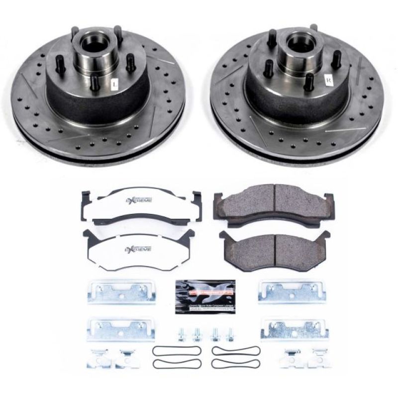 Power Stop 80-81 Chrysler Town & Country Front Z36 Truck & Tow Brake Kit