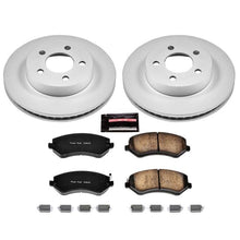 Cargar imagen en el visor de la galería, Power Stop 02-07 Jeep Liberty Front Z17 Evolution Geomet Coated Brake Kit