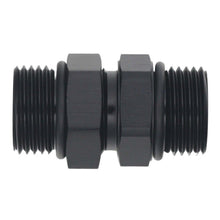 Cargar imagen en el visor de la galería, DeatschWerks 10AN ORB Male to 10AN ORB Male Swivel Adapter - Anodized Matte Black