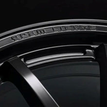 Cargar imagen en el visor de la galería, Gram Lights 57NR LIMITED II 18x8.5 +38 5-114.3 Semigloss Black Wheel w/ Black Cap/Stickers/Air Valve