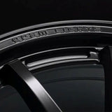 Gram Lights 57NR LIMITED II 18x8.5 +45 5-114.3 Semigloss Black Wheel w/ Black Cap/Stickers/Air Valve