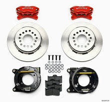 Cargar imagen en el visor de la galería, Wilwood Forged Dynalite P/S Park Brake Kit Red 12 Bolt 2.75in offset Staggered Shock