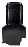 Moroso 86-Up Chevrolet Small Block (w/1 Pc Seal) Road Race Wet Sump 7qt 7.5in Steel Oil Pan - Black