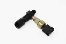 Cargar imagen en el visor de la galería, Aeromotive VaporWorx Fuel Module Outlet Kit - 3/8in Female to AN-08 Flare &amp; 1/8in NPT Port
