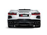 Akrapovic 2020 Chevrolet Corvette Stingray (C8) OPF/GPF Slip-On Line (Titanium) w/ Titanium Tips