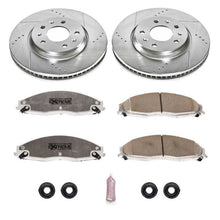 Cargar imagen en el visor de la galería, Power Stop 03-05 Cadillac CTS Front Z26 Street Warrior Brake Kit