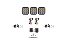 Cargar imagen en el visor de la galería, Diode Dynamics SS5 Sport Universal CrossLink 3-Pod Lightbar - White Driving