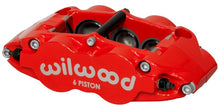 Cargar imagen en el visor de la galería, Wilwood Caliper-Forged Narrow Superlite 6R-L/H 1.75/1.25in/1.25in Pistons 1.25in Rotor - Red