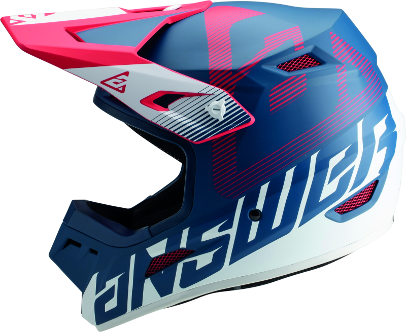 Answer AR1 V2 Bold Helmet Red/White/Blue Youth - Small