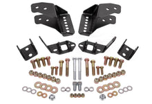 Cargar imagen en el visor de la galería, BMR 78-87 G-Body Coilover Conversion Kit Rear Adjustable Shock Mount Without CAB - Black Hammertone