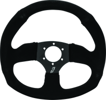 Cargar imagen en el visor de la galería, DragonFire Racing Steering Wheels - D-shaped- Suede- Iron Series- 0in offset