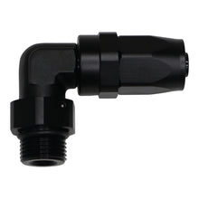 Cargar imagen en el visor de la galería, DeatschWerks 8AN ORB Female Swivel 90-Degree Hose End CPE - Anodized Matte Black