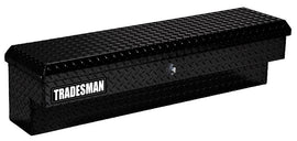 Tradesman Aluminum Side Bin Truck Tool Box w/Push Button (70in.) - Black