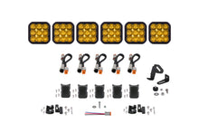 Cargar imagen en el visor de la galería, Diode Dynamics SS5 Sport Universal CrossLink 6-Pod Lightbar - Yellow Driving