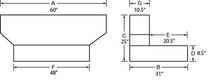 Cargar imagen en el visor de la galería, Tradesman Steel L-Shape Liquid Storage Tank (Full Size) - Black