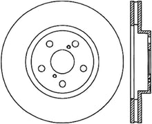 Cargar imagen en el visor de la galería, StopTech Sport Slotted 91-95 Toyota MR2 Cryo Front Left Rotor