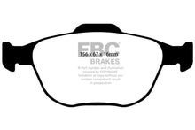 Load image into Gallery viewer, EBC 02-04 Ford Focus 2.0 SVT Ultimax2 Front Brake Pads