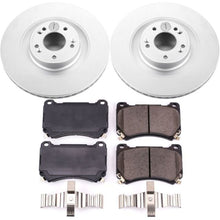 Load image into Gallery viewer, Power Stop 2011 Hyundai Equus Front Z17 Evolution Geomet Coated Brake Kit