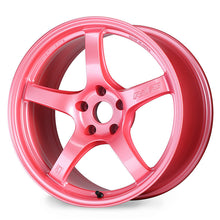 Cargar imagen en el visor de la galería, Gram Lights 57CR 18x9.5 +38 5-100 Sakura Pink Wheel (Special Order No Cancel)