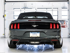 AWE Tuning S550 Mustang EcoBoost Axle-Back Exhaust - Touring Edition (Diamond Black Tips)