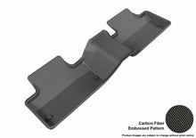 Cargar imagen en el visor de la galería, 3D MAXpider 2014-2019 Land Rover Range Rover Evoque Kagu 2nd Row Floormats - Black