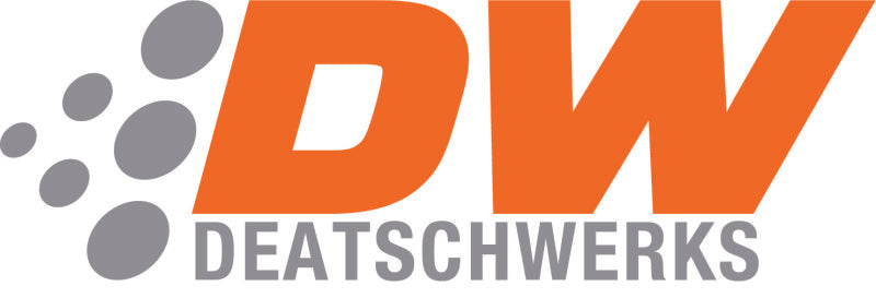 DeatschWerks 8AN ORB Male to 3/8IN Male EFI Quick Connect Adapter 180 Deg.