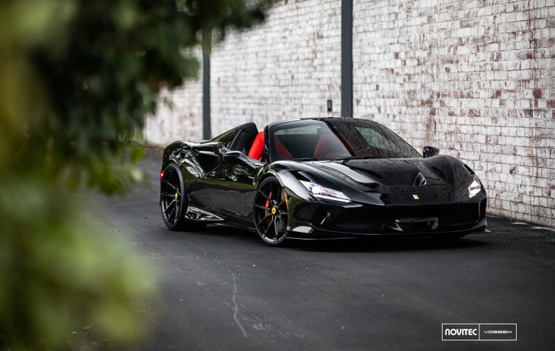 Vossen x Novitec NF10 22x12 / 5x114.3 / ET33 - Gloss Black Wheel - (Ferrari 488/F8 - Rear)