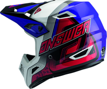 Cargar imagen en el visor de la galería, Answer AR1 Vendetta Helmet Red/White/Purple - XS