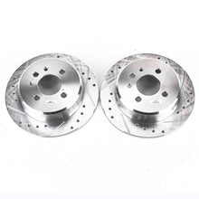 Cargar imagen en el visor de la galería, Power Stop 1991 BMW 318i Rear Evolution Drilled &amp; Slotted Rotors - Pair