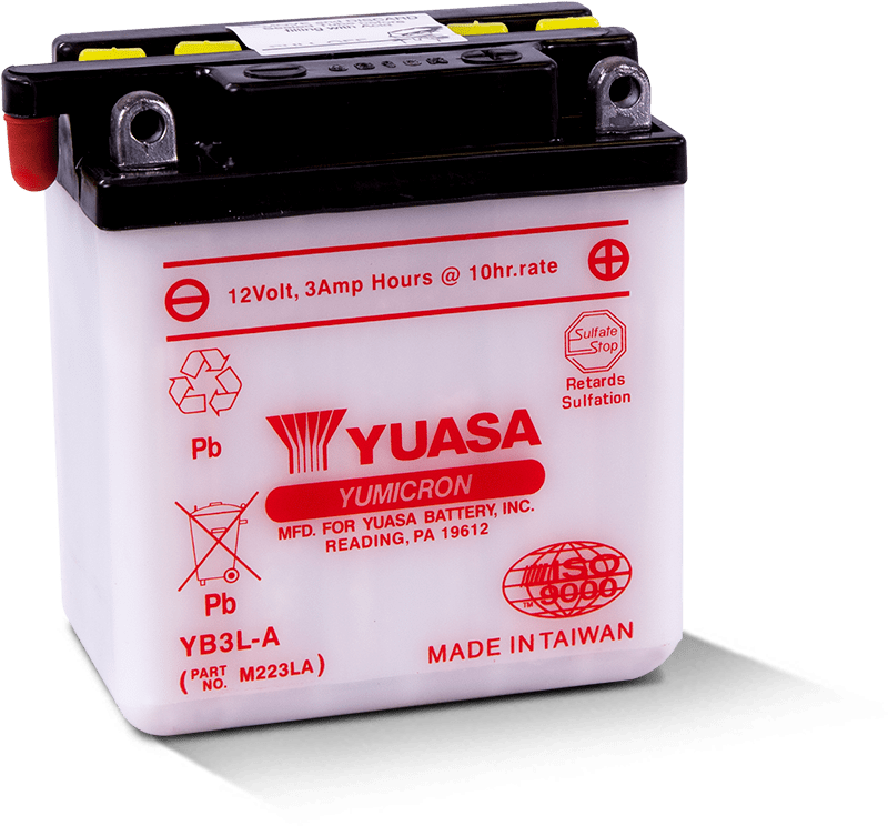 Yuasa YB3L-A Yumicron 12-Volt Battery