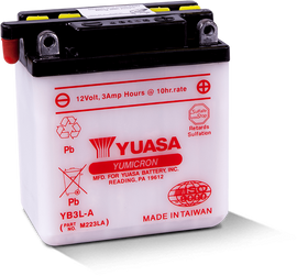 Yuasa YB3L-A Yumicron 12-Volt Battery