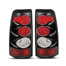 Cargar imagen en el visor de la galería, Raxiom 03-06 Chevrolet Silverado 1500 Fleetside Axial Series Tail Lights- Black- Clear Lens