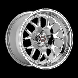 Weld 17x5.0 S77 5X4.75 2.2BS -21mm 5x120 offset Polished 3.18ID