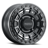 Method MR415 Beadlock 15x7 / 5+2/38mm Offset / 4x136 / 106mm CB Matte Black Wheel - Gloss Black Ring