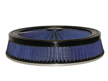 Cargar imagen en el visor de la galería, aFe MagnumFLOW Air Filters Round Racing P5R A/F TOP Racer 14D x 3H (Blk/Blue)