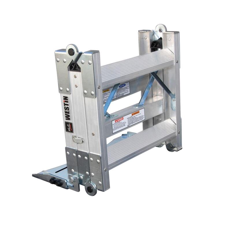 Westin Truck-Pal Tailgate Ladder - Aluminum