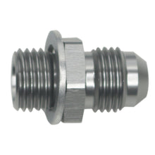 Load image into Gallery viewer, DeatschWerks 6AN Male Flare to M14 X 1.5 Male Metric Adapter  (Incl. Crush Washer) - Titanium