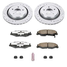 Cargar imagen en el visor de la galería, Power Stop 06-09 Cadillac XLR Rear Z26 Street Warrior Brake Kit