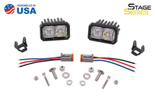 Cargar imagen en el visor de la galería, Diode Dynamics Stage Series 2 In LED Pod Pro - White Flood Standard WBL (Pair)